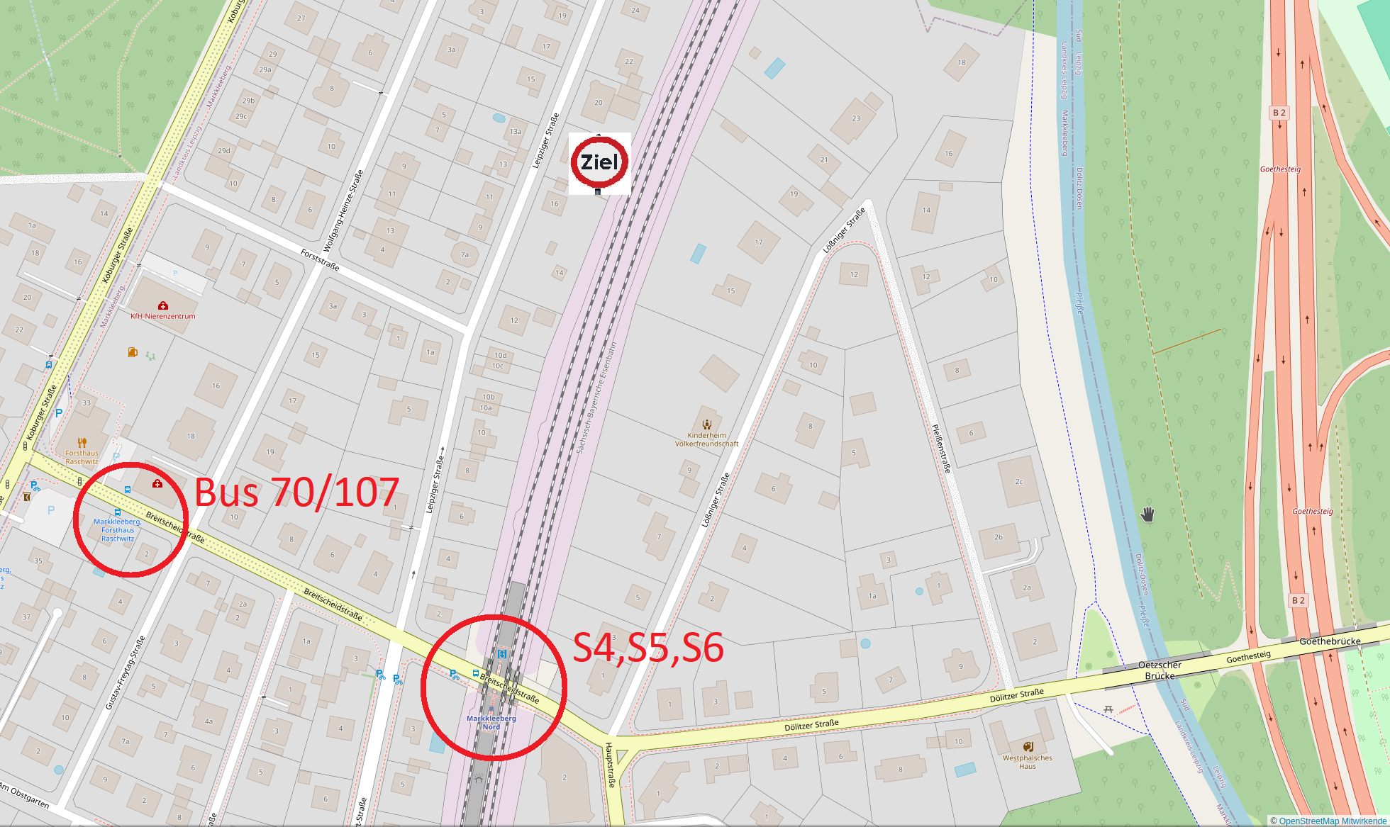 OpenStreetMap-Karte